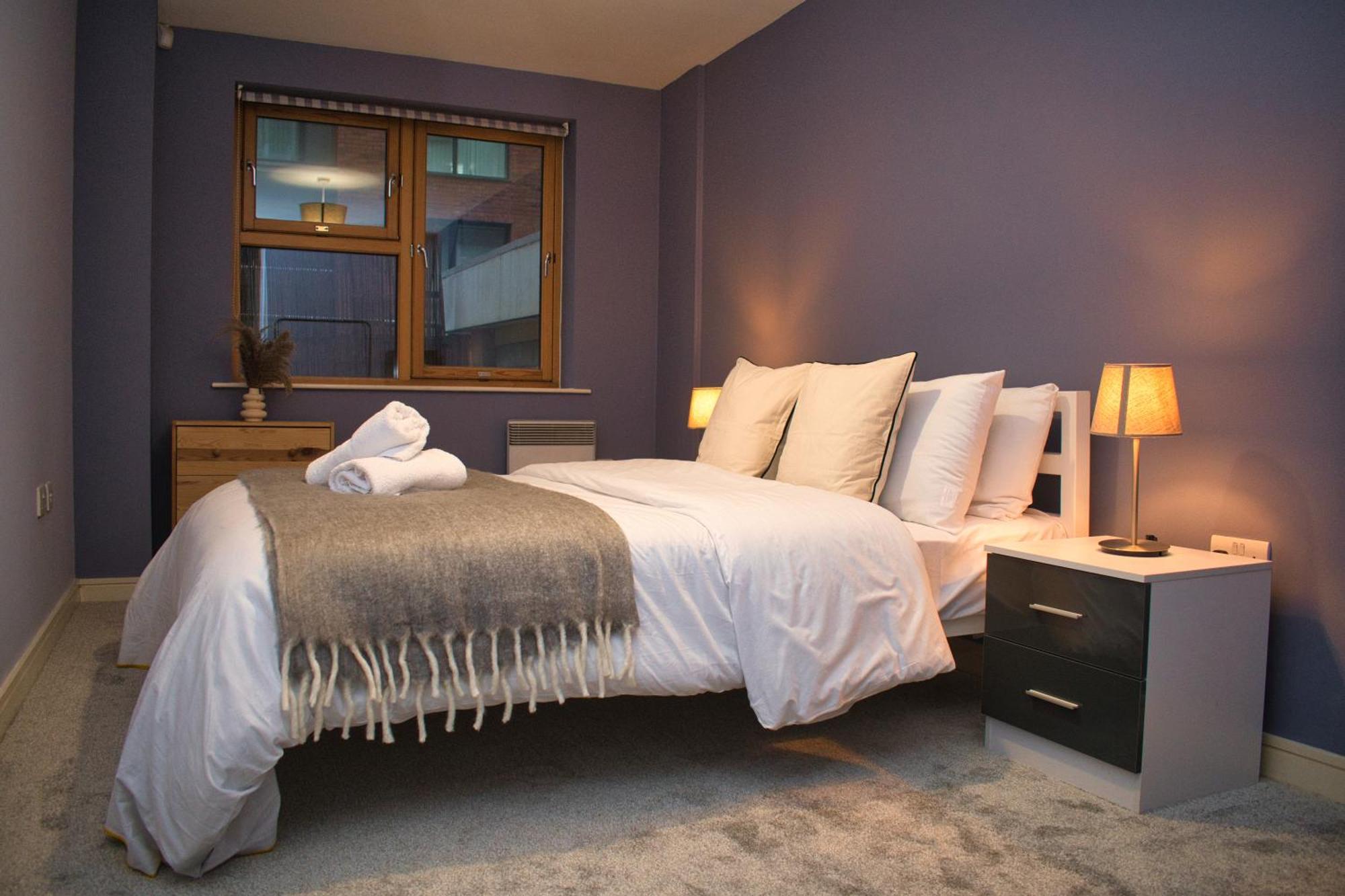 Apartment Spacious City Centre Apt - Free Parking - Ao Arena *